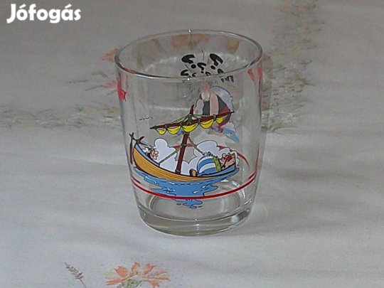 Nutella üveg pohár ( Asterix )
