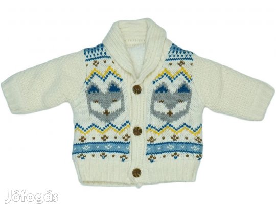 Nutmeg Új (címkés) Fiú Kardigán (Méret: 50)