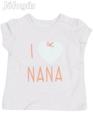 Nutmeg Új (címkés) Lány Póló (Méret: 68)