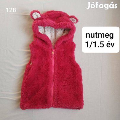 Nutmeg pink mellény 1/1.5 év