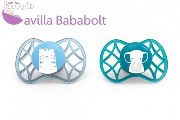 Nuvita Air.55 Explorer fogszabályzós cumi 0 hó+ (2 db) fiús (7066)