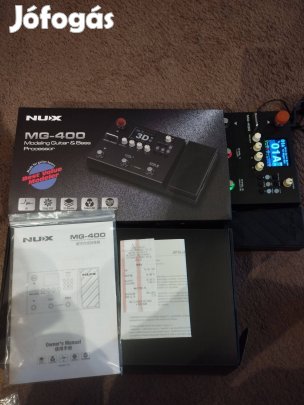 Nux MG-400 Modellezős gitárprocesszor
