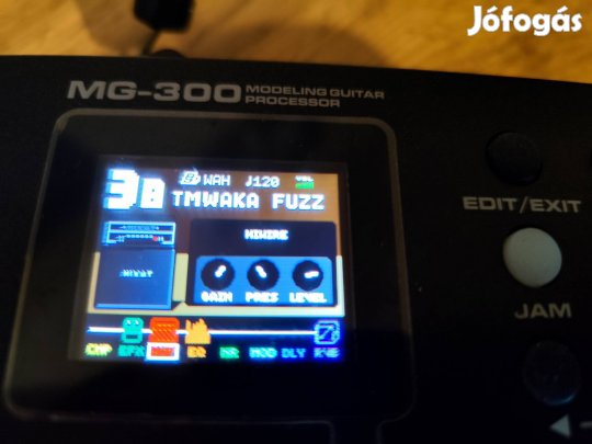 Nux multieffekt pedál és looper gitár effekt