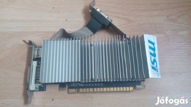Nvidia Geforce 210 1GB Gddr3 64bit Grafikus memória sebessége 800 MHz