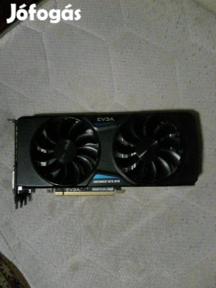 Nvidia Gtx 970 4GB-os Evga VGA hibátlan állapotban. Postázom is!