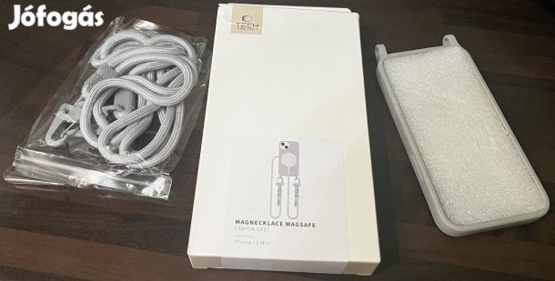 Nyakba is akasztható, vadonatúj iphone 12-13 Mini hátlapi tok
