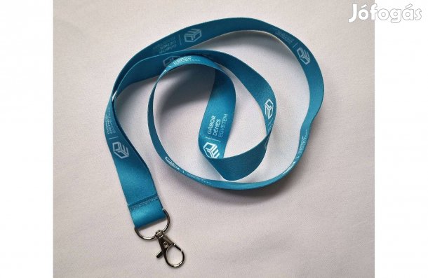 Nyakba is akasztható karabineres kulcstartó * Gábor Dénes Egyetem * Új