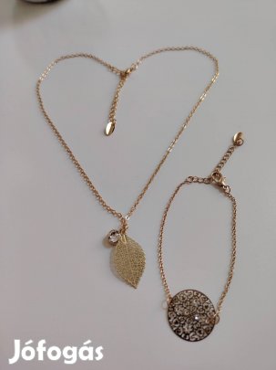 Nyaklánc Swarovski kővel és karkötő