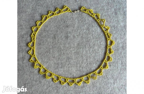 Nyaklánc - női, sárga