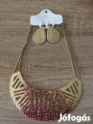 Nyaklánc fülbevalóval bontatlan állapotban eladó