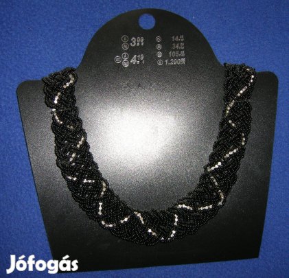 Nyaklánc,kétféle, fekete és színes,újak!/33