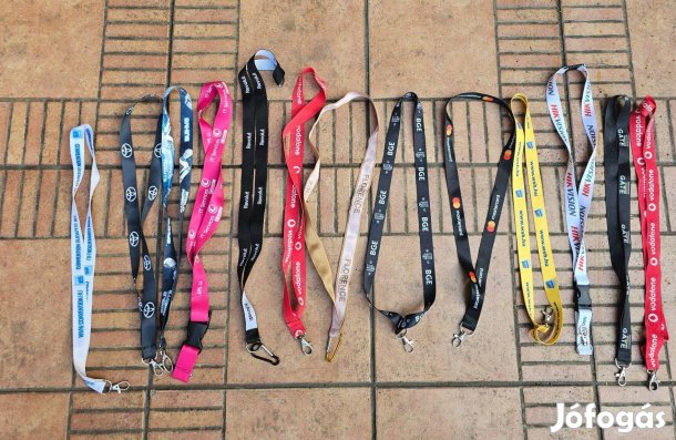 Nyakpánt Mastercard passztartó Vodefone nyakbaakasztó