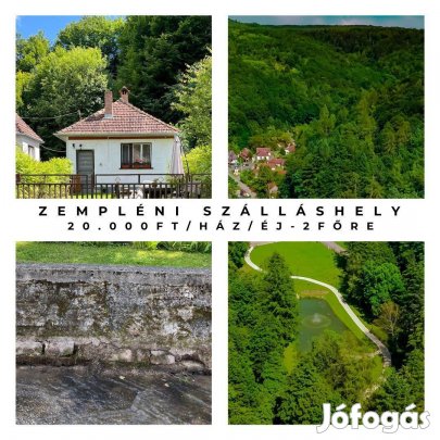 Nyaralás a Zemplénben két fős apartmanházban