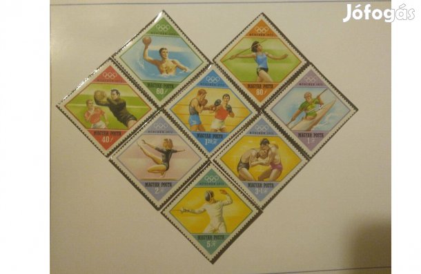Nyári Olimpia - München 1972 - Bélyeg sorozat