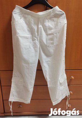 Nyári fehér női halásznadrág