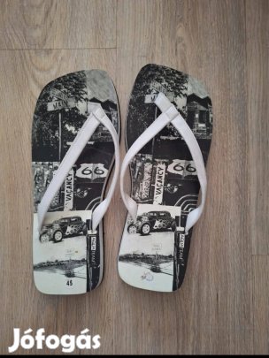 Nyári férfi papucs 45 Olaszországból 1x használt