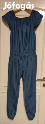 Nyári női farmer kezeslábas