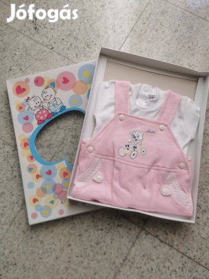 Nyári rugdalózó, 2 az egyben, új, body-val, dobozában, 74-es