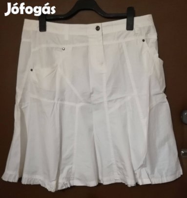 Nyári szoknya,fehér,sportos,új,44-46-méretben!/64