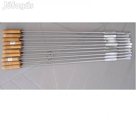 Nyársbot, szalonna sütés, nyárs bot, nyársalás, kerti parti