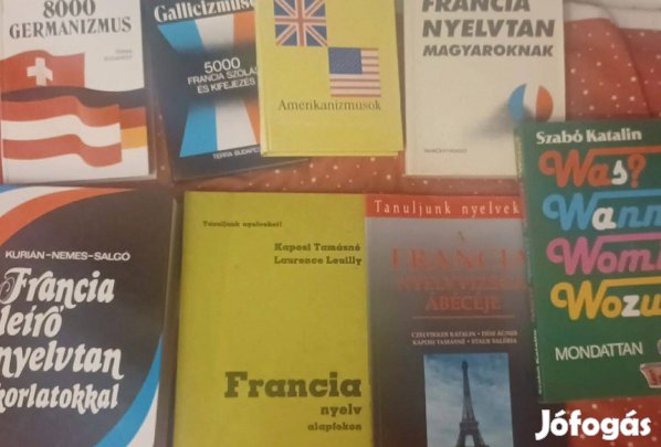 Nyelvkönyvek eladók