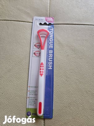 Nyelvtisztító nyelv kaparó Tongue brush Friss lehellet Szájhigiénés