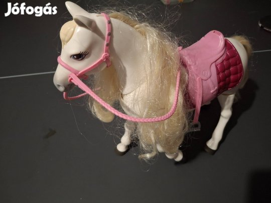 Nyerítő, lépegető ló