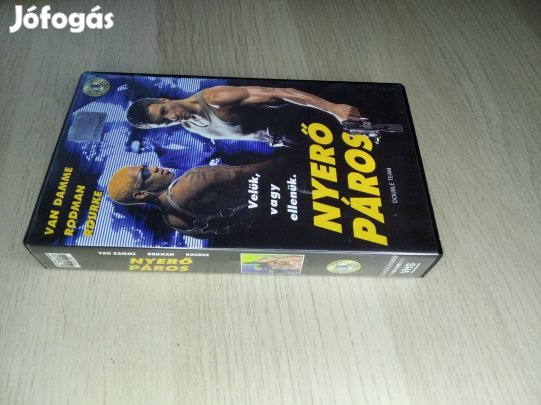 Nyerő páros/ Jean-Claude Van Damme/ VHS kazetta