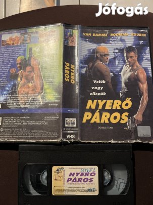 Nyerő páros vhs nagytok akció Van Damme