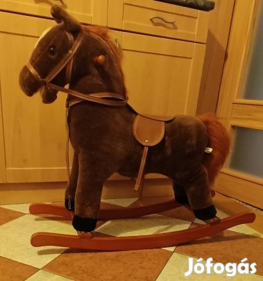 Nyihogó plüss hintaló