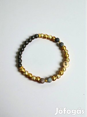 Nyilas horoszkópos lapis lazuli ásvány karkötő