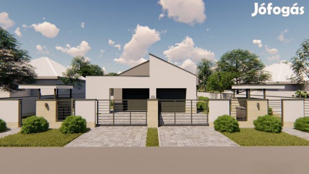 Nyíregyháza Ságvári Kertvárosban Új Építésű Ikerház 450 NM-Es Telekkel