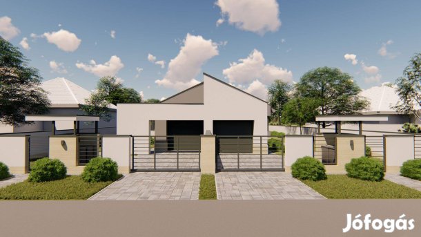 Nyíregyháza Ságvári Kertvárosban Új Építésű Ikerház 800 NM-Es Telekkel