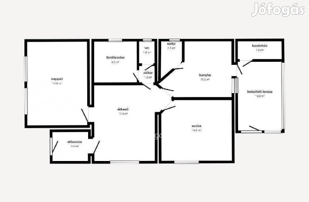 Nyíregyházai eladó 77 nm-es ház
