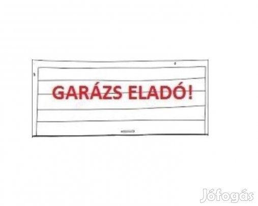 Nyíregyházán, Toldi utcában garázs eladó!