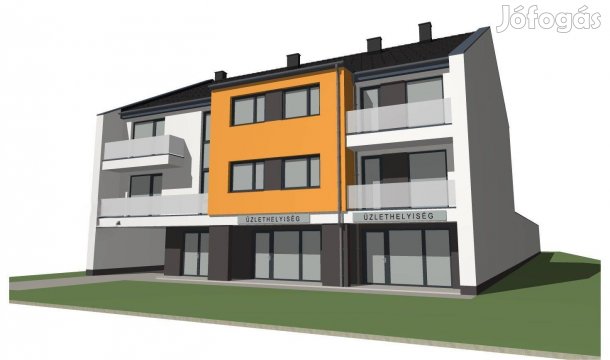 Nyíregyházán új építésű üzlethelyiség eladó!
