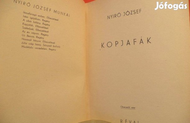 Nyirő József: Kopjafák