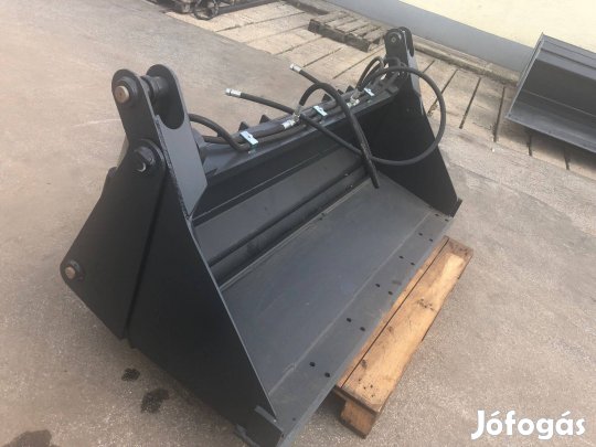 Nyitható kanál 153 cm. csúszókormányzású rakodógépre