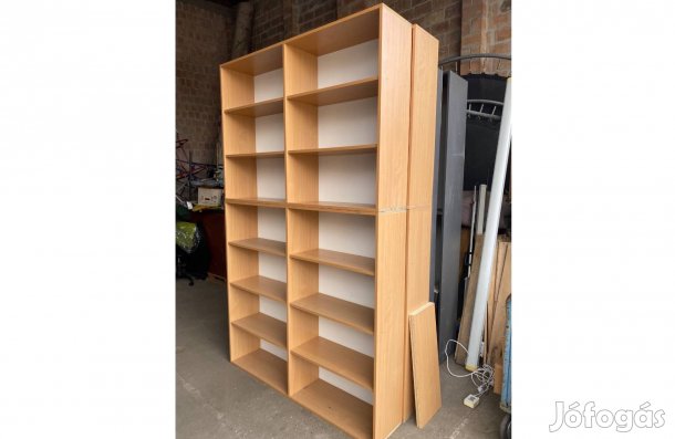 Nyitott polcos szekrény, könyves polc, polcos bútor