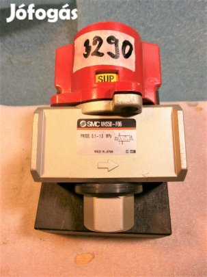 Nyomáscsökkentő 3 járatú elzáró szelep levegőre ( 3290)