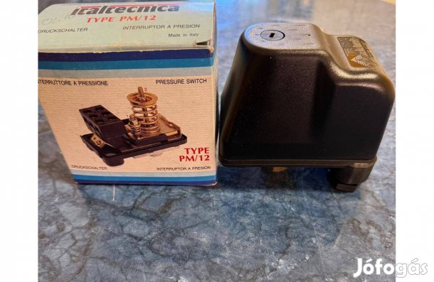 Nyomáskapcsoló PM/12