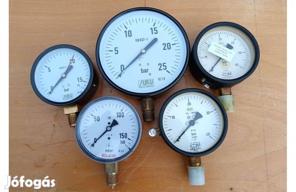 Nyomásmérő (manométer) eladó
