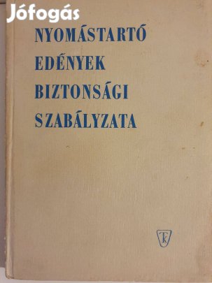 Nyomástartó edények biztonsági szabályzata