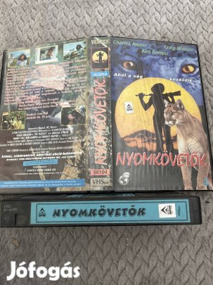Nyomkövetők vhs nagytok kaland