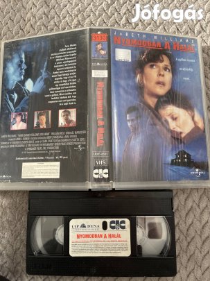 Nyomodban a halál vhs nagytok thriller