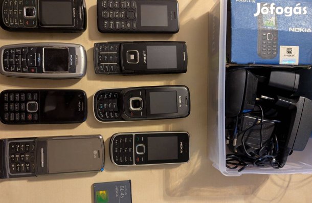 Nyomógombos nagyrészt Nokia telefonok