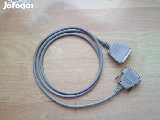 Nyomtatókábel soros-párhuzamos (LPT) 25 tű apa - 36 tű apa