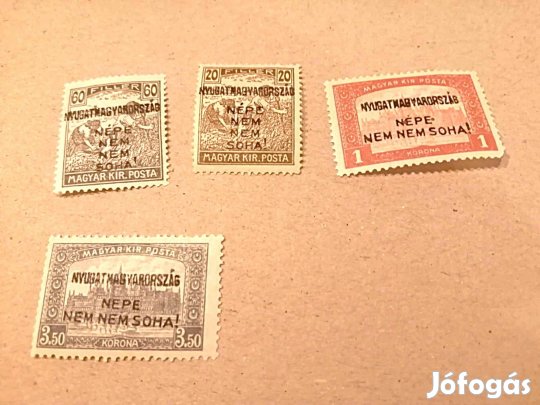 Nyugat-Magyarország IV. helyi kiadás 1921 garanciával