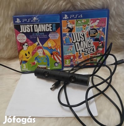 Nyugatinál ps4 / playstation 4 camera × Just dance + garancia