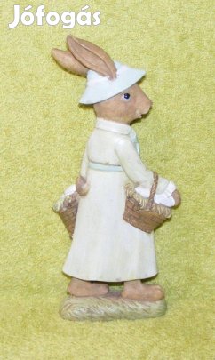Nyuszi figura, dekoráció húsvét